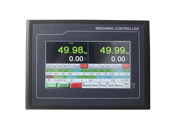 จอแสดงผล LCD Touch Screen Granule Bagging Controller ไฟแสดงสถานะพร้อม MODBUS RTU / HMI Display / พอร์ต RS232